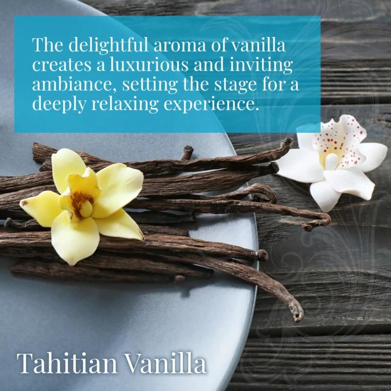 Tahitian vanilla massage oil for couples