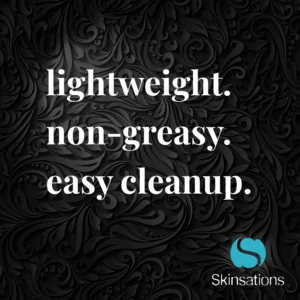 non-greasy, easy cleanup massage oil