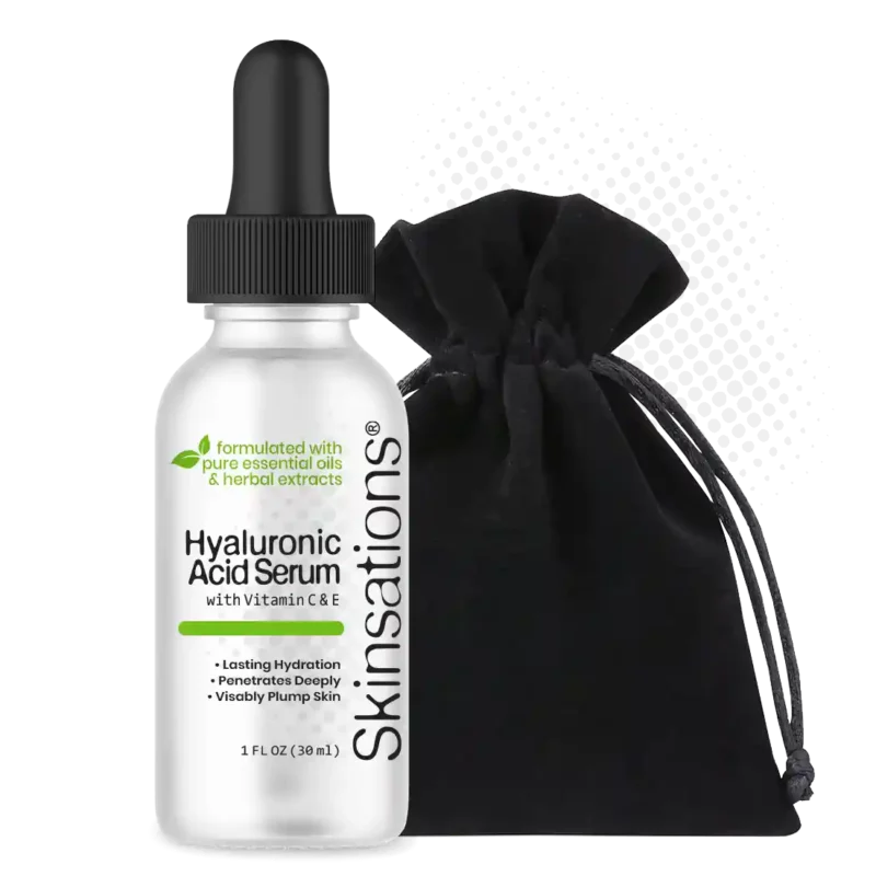 Skinsations Hyaluronic Acid Serum with Vitamin C & E