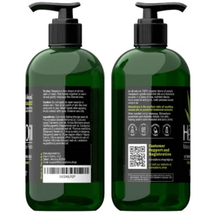 Skinsations Hemp Oil Massage and Muscle Rub 8oz