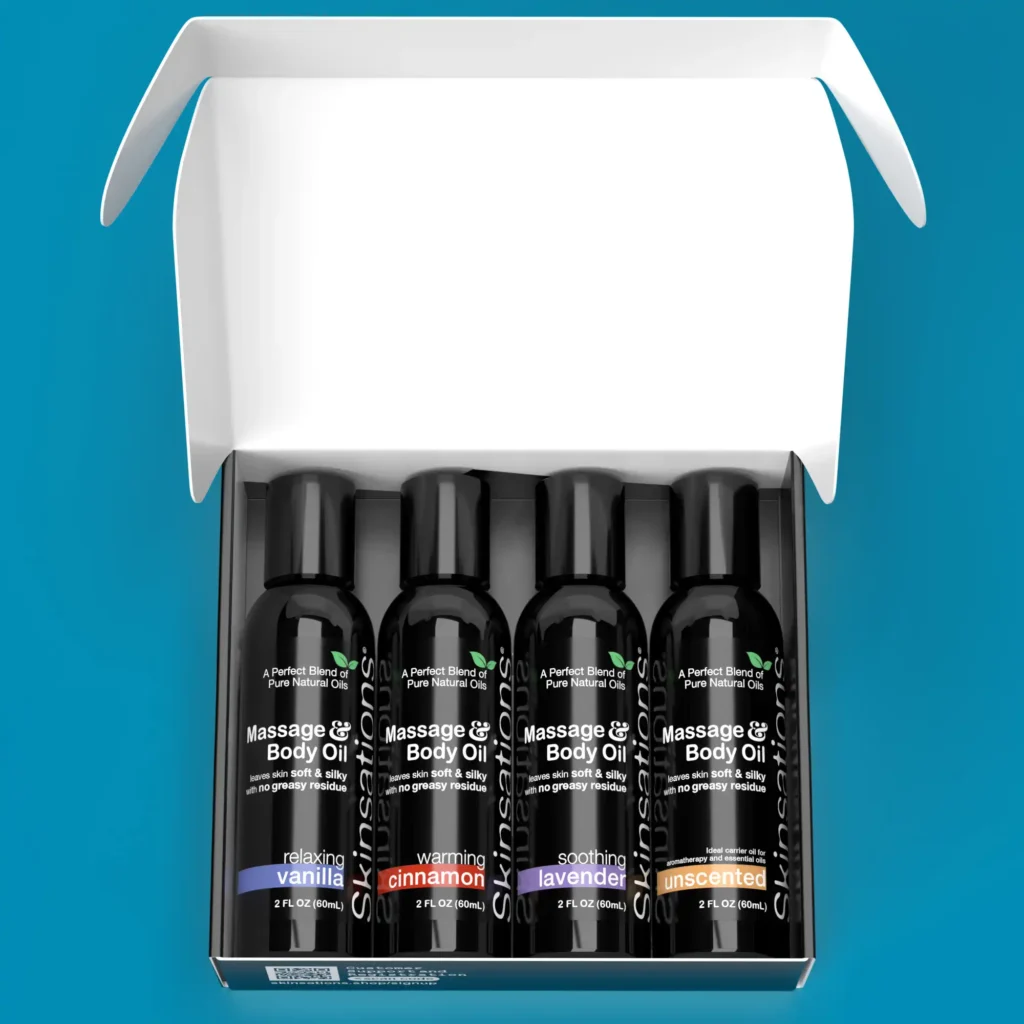 Massage & Body Oils - Set of 4