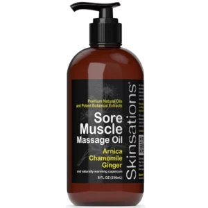 Skinsations Sore Muscle Massage Oil 8 fl oz