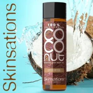 Skinsations COCONUT Unscented Massage Oil