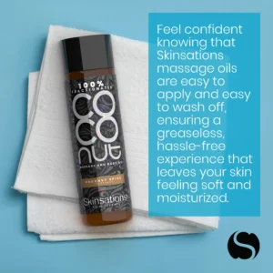 Skinsations COCONUT massage and body oil with fractionated coconut oil