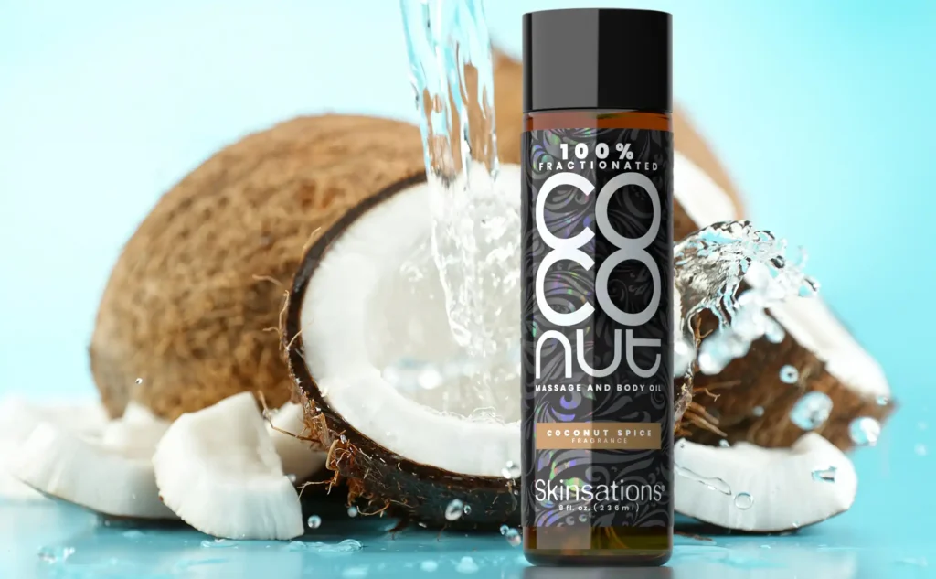COCONUT Scented Body Oil – Coconut Spice