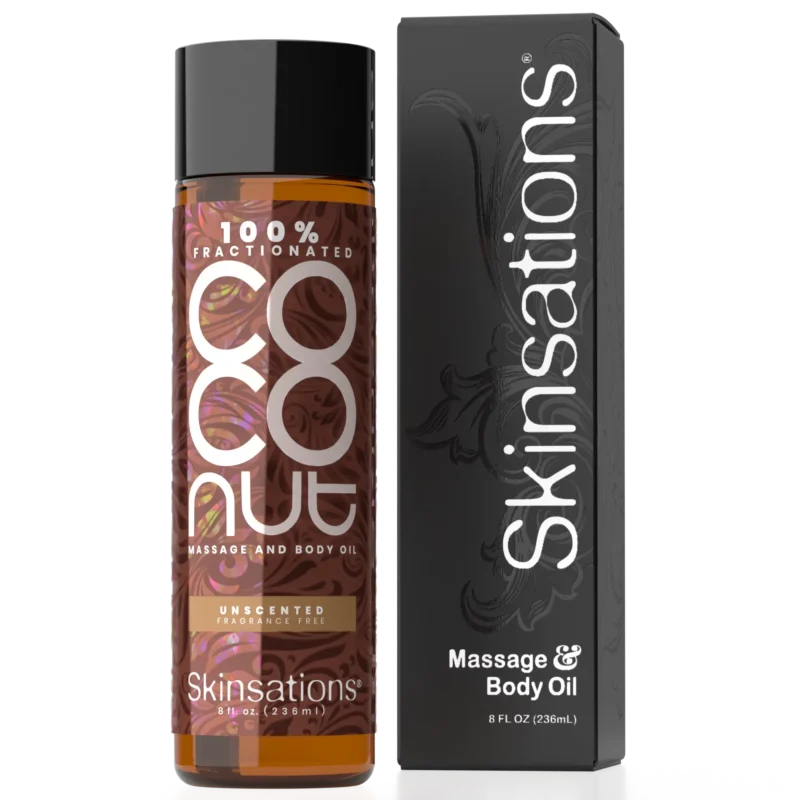 Skinsations COCONUT Unscented Massage Oil