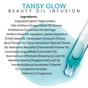 Skinsations - Balancing Face Oil Infusion - TANSY GLOW 3